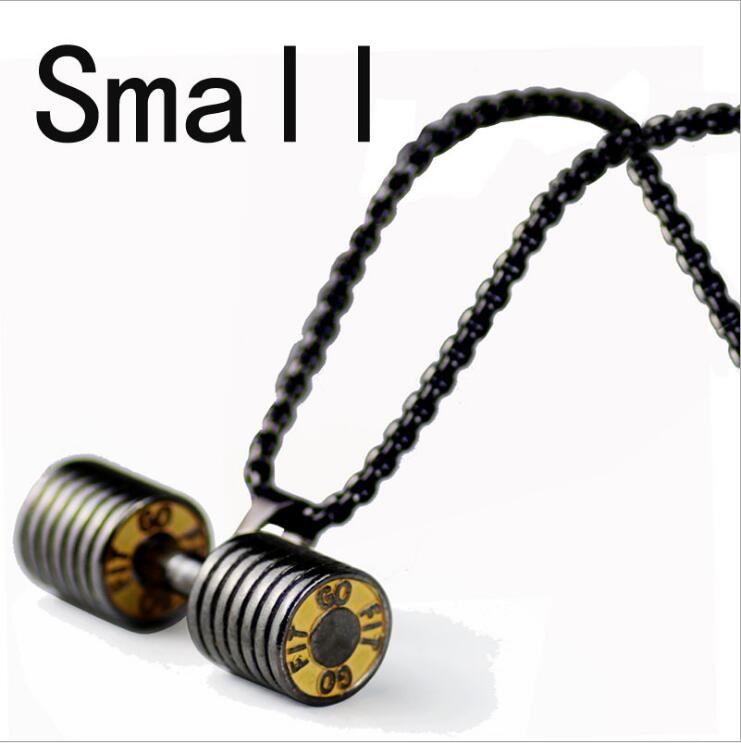 Fitness Hantel Anhänger - Motivierender Schmuck für Sportler