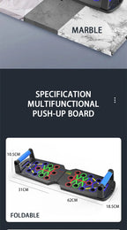 Push-up Board Set - Multifunktionales Liegestütz-System für Brustaufbau