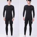 Men's Compression Running Shirt - Quick-Dry Sports T-Shirt for Training