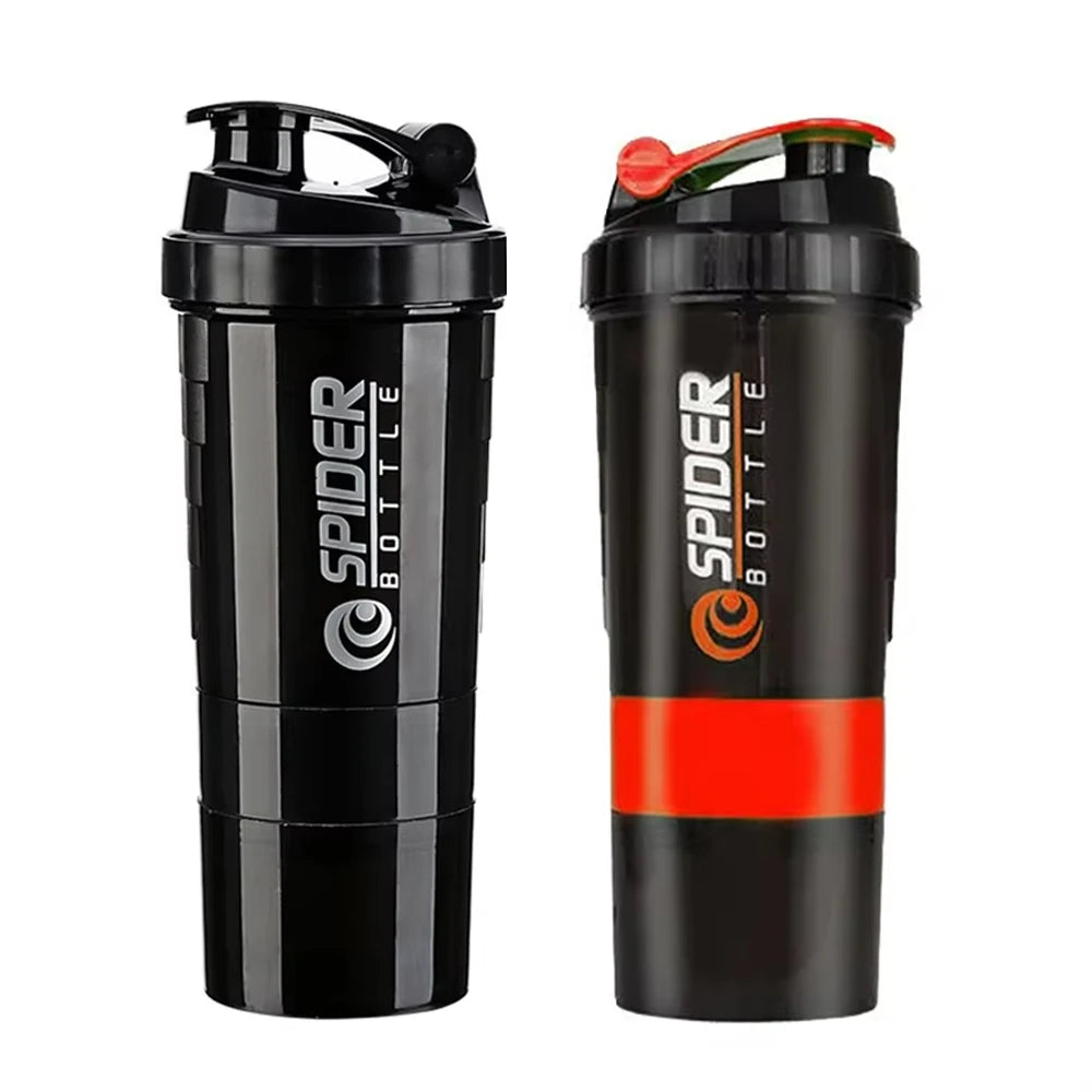 Premium Protein Shaker 3-Schichten - BPA-frei für Fitness & Gym