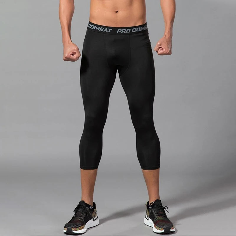 Herren Kompressionshose - Cool-Dry Leggings für Sport & Training