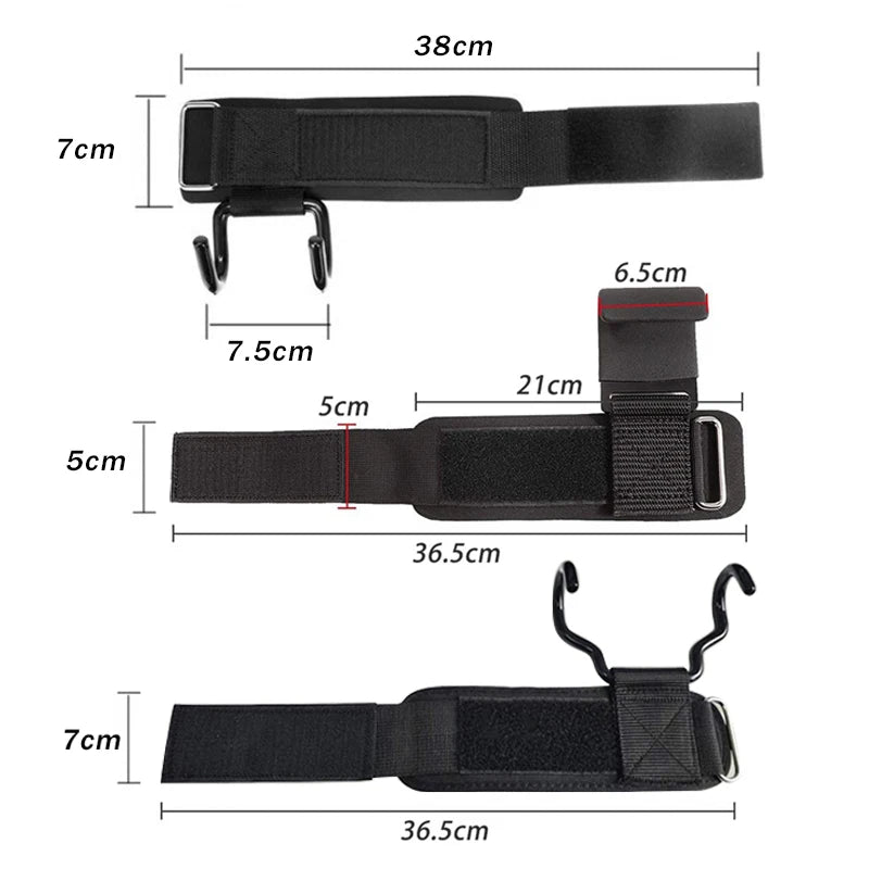Professional lifting hooks with wrist support - lifting aids for heavy weights