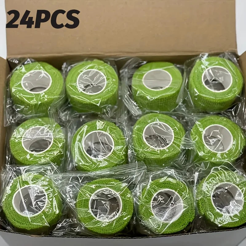 24x Sport Bandagen Set - Selbstklebend & Elastisch für Gelenke