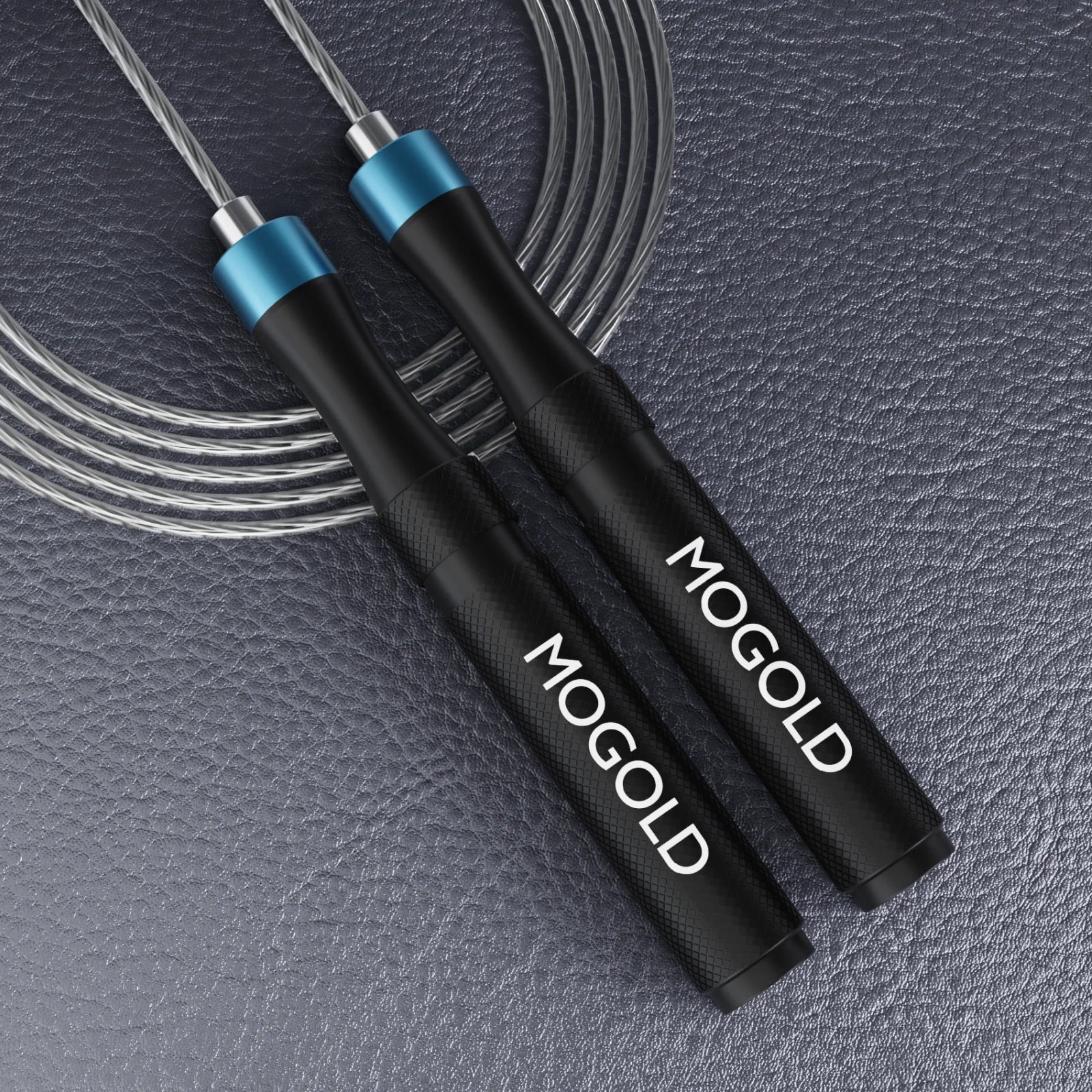 Profi Springseil Speed Rope - Verstellbar mit Kugellagern für Fitness