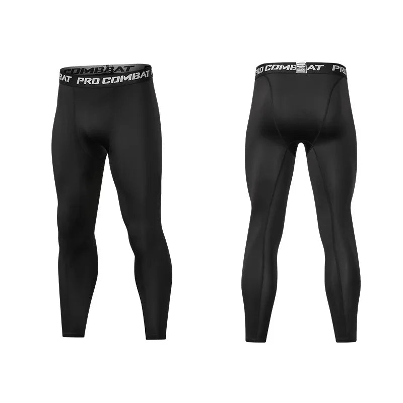 Herren Kompressionshose - Cool-Dry Leggings für Sport & Training