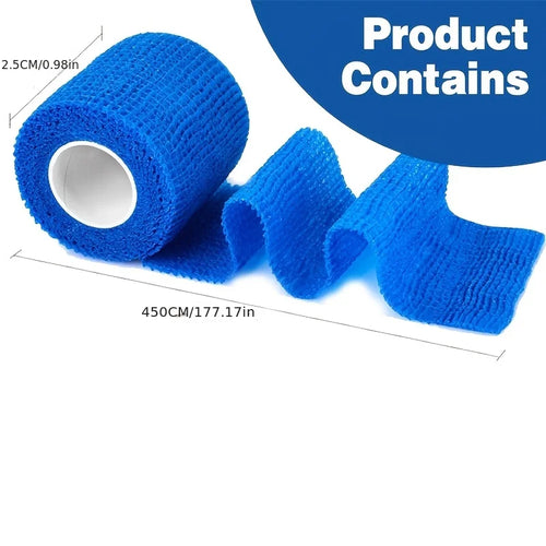 24x Sport Bandagen Set - Selbstklebend & Elastisch für Gelenke