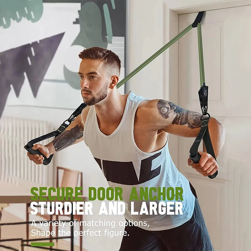 Premium Widerstandsbänder Set - Bis 250 LBS - Dein komplettes Home-Gym