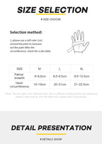 Premium training gloves - Half-finger gym gloves with wrist support