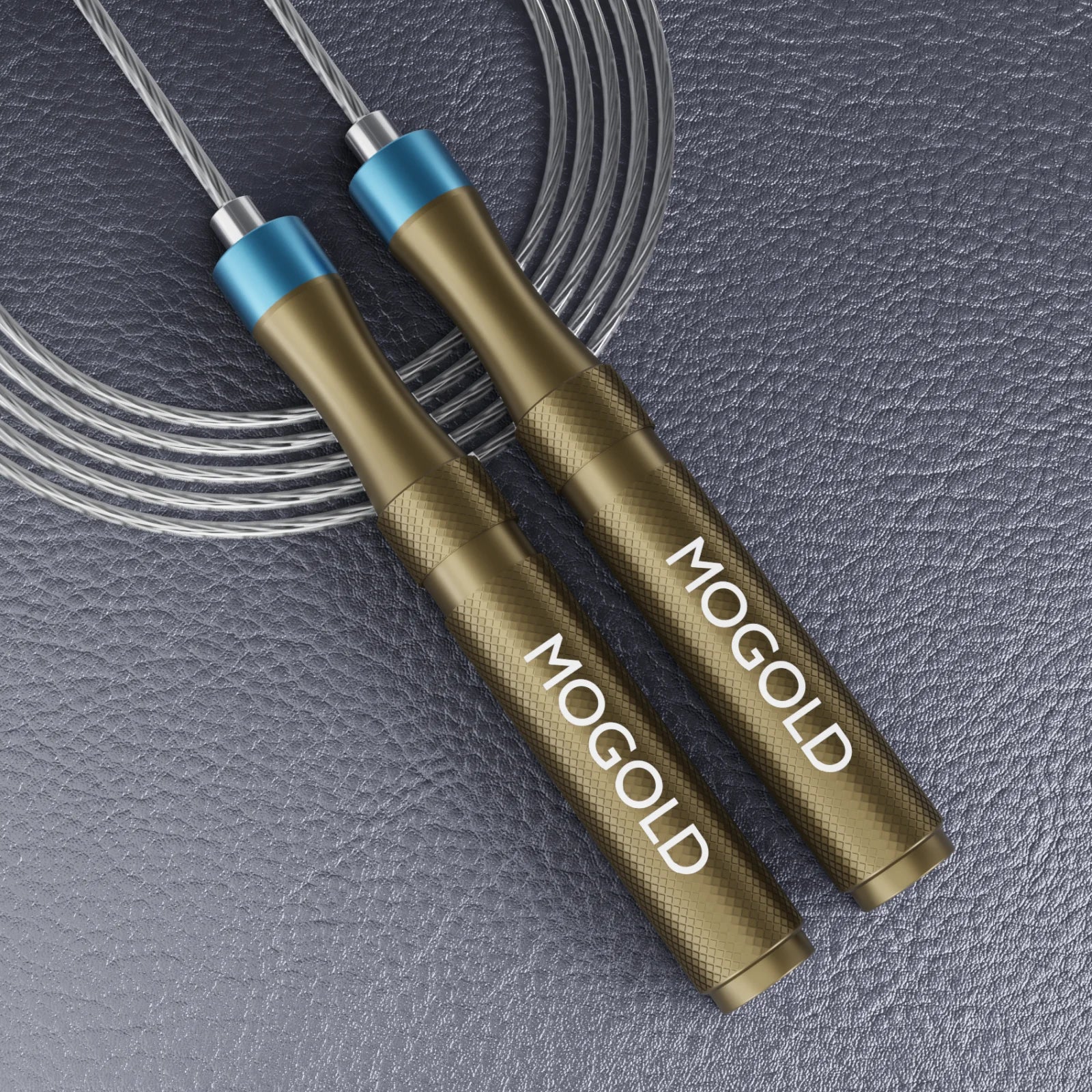 Profi Springseil Speed Rope - Verstellbar mit Kugellagern für Fitness