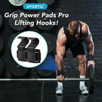 Professional lifting hooks with wrist support - lifting aids for heavy weights