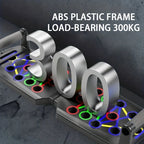 Push-up Board Set - Multifunktionales Liegestütz-System für Brustaufbau