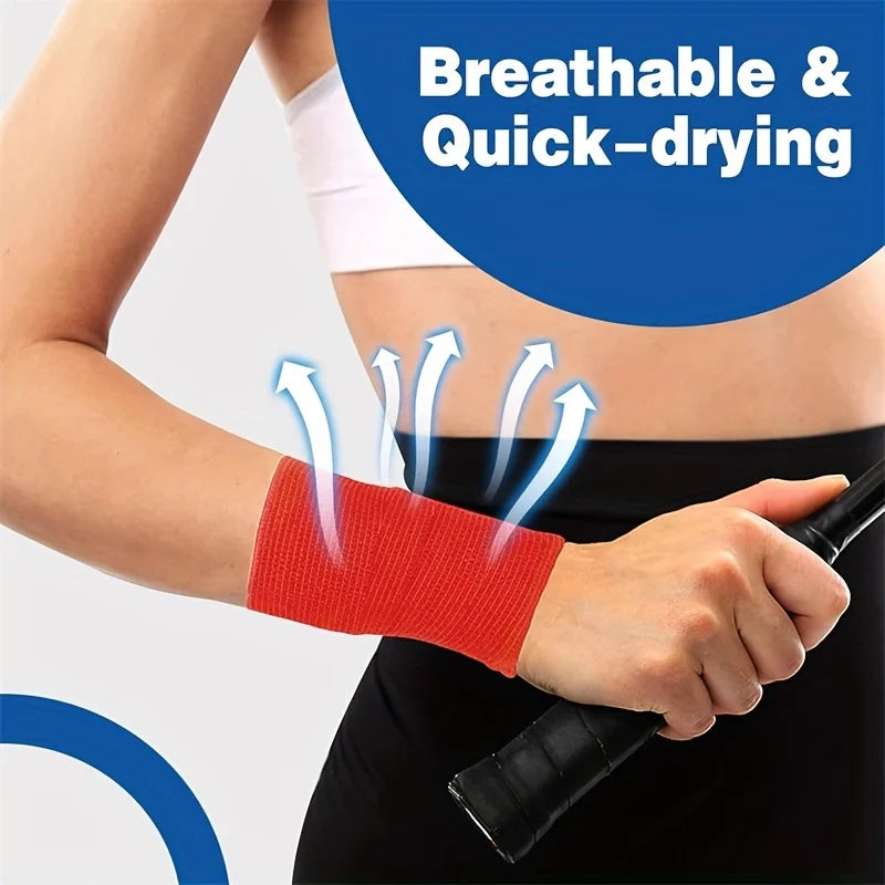 24x Sport Bandagen Set - Selbstklebend & Elastisch für Gelenke