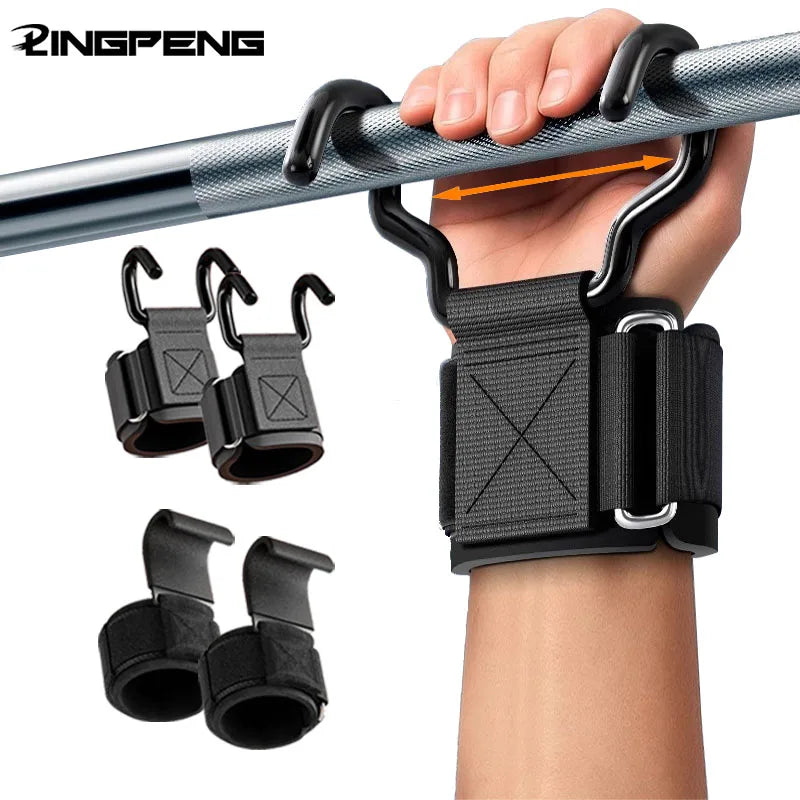 Professional lifting hooks with wrist support - lifting aids for heavy weights