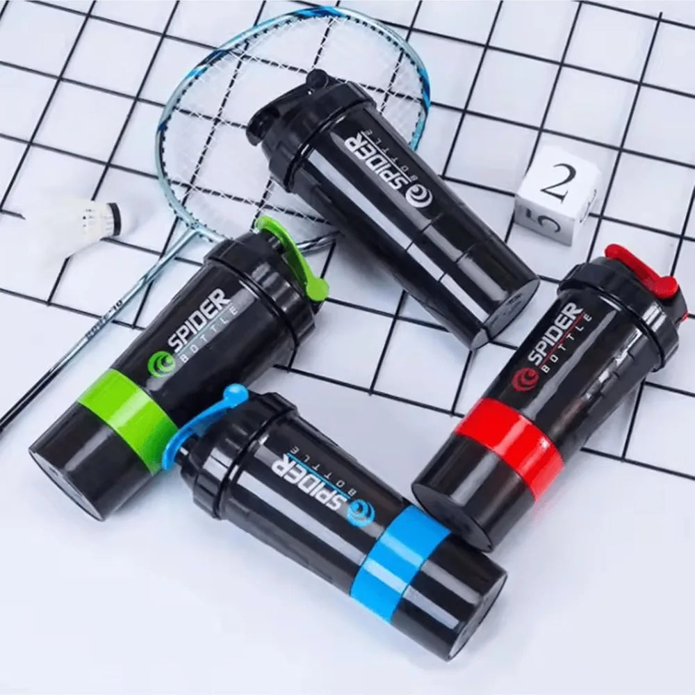 Premium Protein Shaker 3-Schichten - BPA-frei für Fitness & Gym