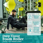 Premium Foam Roller 33cm - Faszienrolle für Regeneration & Massage