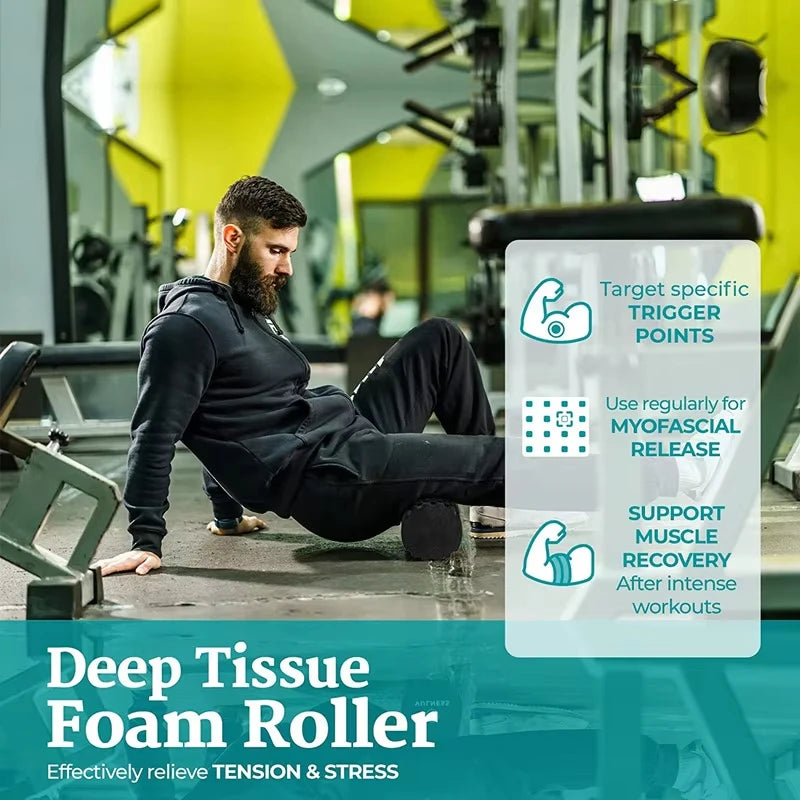 Premium Foam Roller 33cm - Faszienrolle für Regeneration & Massage