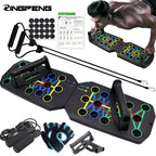 Push-up Board Set - Multifunktionales Liegestütz-System für Brustaufbau