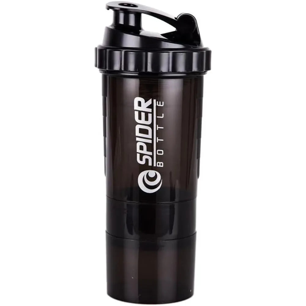 Premium Protein Shaker 3-Schichten - BPA-frei für Fitness & Gym